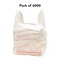Plastic Bags Small T-Shirt Carry-Out Bags Merchandise | Size 11.5" x 6.5" x 22" | Raheev®